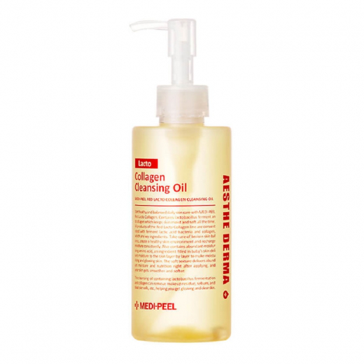 Гидрофильное масло с лактобактериями и коллагеном Medi-Peel Red Lacto Collagen Cleansing Oil — 