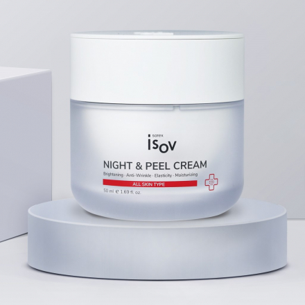Ночной пилинг-крем для лица Isov Night &amp; Peel Cream