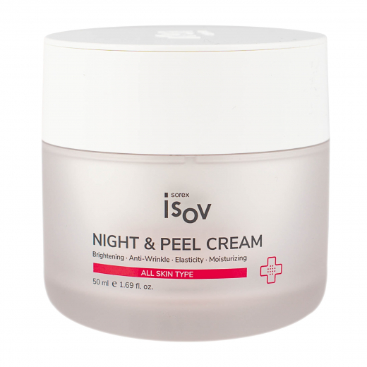 Ночной пилинг-крем для лица Isov Night & Peel Cream — 