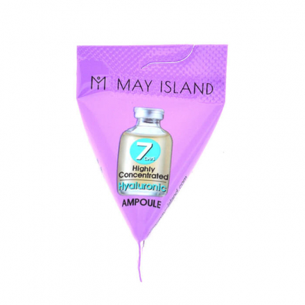 Ампула для лица увлажняющая с гиалуроновой кислотой MAY ISLAND 7 Days Secret Highly Concentrated Hyaluronic Ampoule