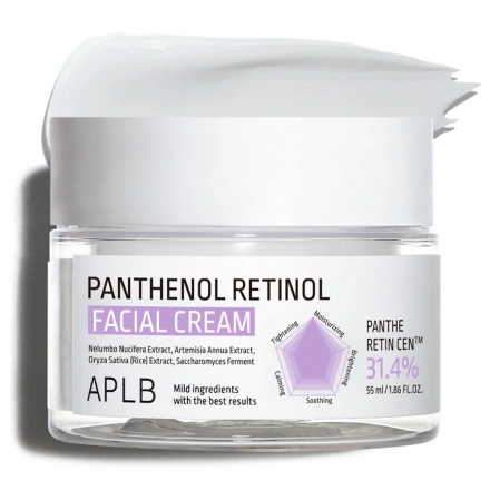 Крем для лица с пантенолом и ретинолом APLB Panthenol Retinol Facial Cream