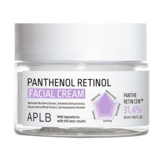 Крем для лица с пантенолом и ретинолом APLB Panthenol Retinol Facial Cream