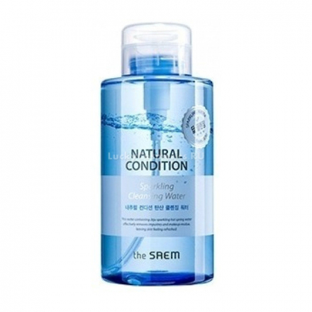 Вода мицелярная THE SAEM Natural Condition Sparkling Cleansing Water