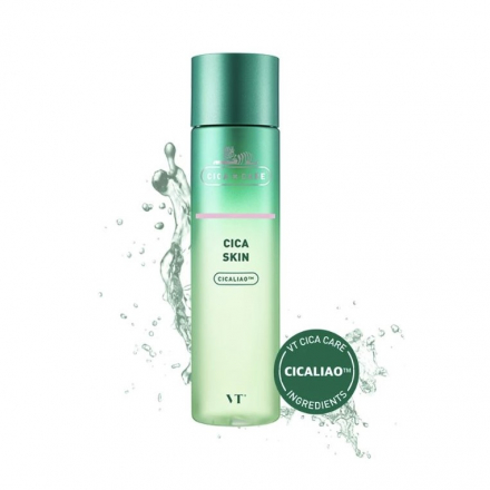 Тонер для лица успокаивающий с центеллой и мадекассосидом VT Cosmetics Cica Skin