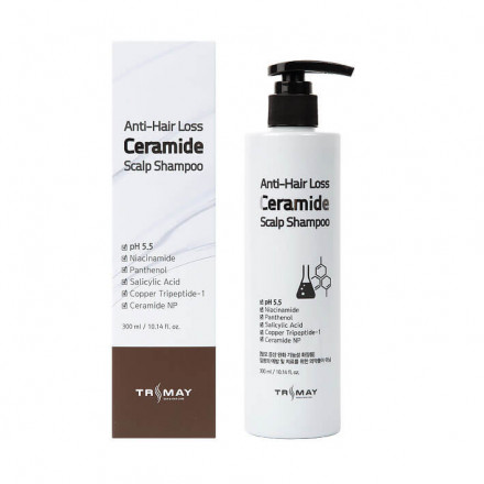Шампунь с керамидами Trimay Anti-Hair Loss Ceramide Scalp Shampoo