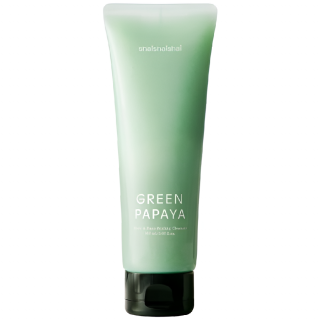 Пилинг энзимный для лица и тела с BHA-кислотой и центеллой Shaishaishai Green Papaya Body and Face Peeling Cleanser