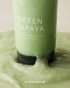 Пилинг энзимный для лица и тела с BHA-кислотой и центеллой Shaishaishai Green Papaya Body and Face Peeling Cleanser