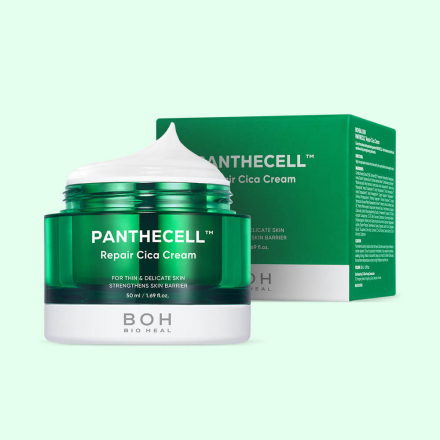 Крем для лица восстанавливающий для чувствительной кожи Bioheal BOH Panthecell Repair Cica Cream