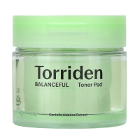 Пилинг-пэды гипоаллергенные с центеллой Torriden Balanceful Cica Toner Pad