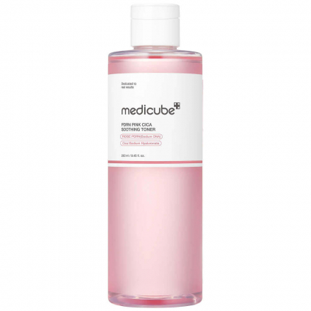 Тонер для лица успокаивающий с ПДРН и центеллой Medicube PDRN Pink Cica Soothing Toner