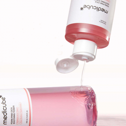 Тонер для лица успокаивающий с ПДРН и центеллой Medicube PDRN Pink Cica Soothing Toner