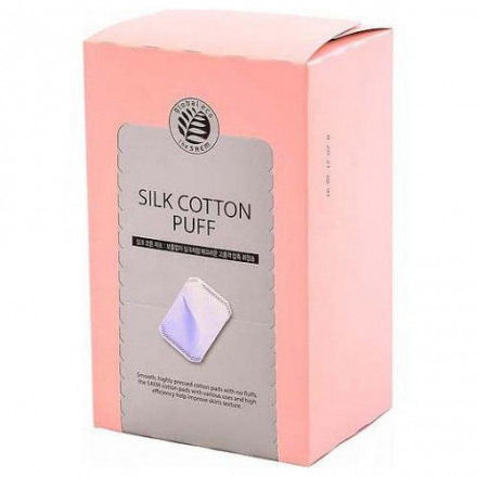 Спонжи косметические шелковые THE SAEM Silk Cotton puff, 90 шт