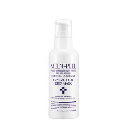 Кислородная энзимная маска для лица с эффектом пилинга MEDI-PEEL Enzyme Dual Deep Mask