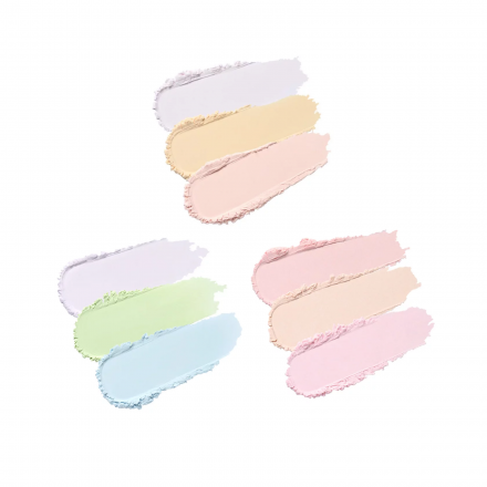 Матирующая пудра трёхцветная Wakemake Stay Fixer Multi Color Powder 01 Pale Clear