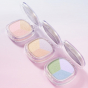 Матирующая пудра трёхцветная Wakemake Stay Fixer Multi Color Powder 01 Pale Clear