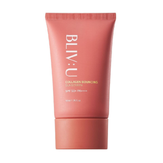 Солнцезащитный крем Bliv:U Collagen Bouncing Sunscreen SPF50+PA++++
