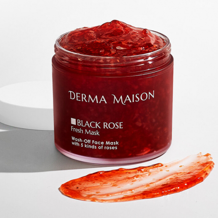 Маска для лица тонизирующая с экстрактом розы и комплексом ферментов Medi-Peel Derma Maison Black Rose