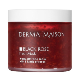 Маска для лица тонизирующая с экстрактом розы и комплексом ферментов Medi-Peel Derma Maison Black Rose