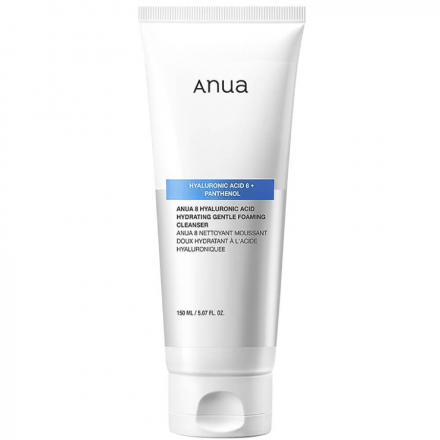 Пенка для умывания с гиалуроновой кислотой Anua Hydrating Gentle Foaming Cleanser