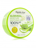 Гель с экстрактом алоэ вера FarmStay Moisture Soothing Gel Aloevera