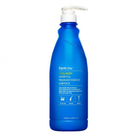 Маска для волос увлажняющая с коллагеном FarmStay Collagen Water Full Treatment Essence Hair Pack