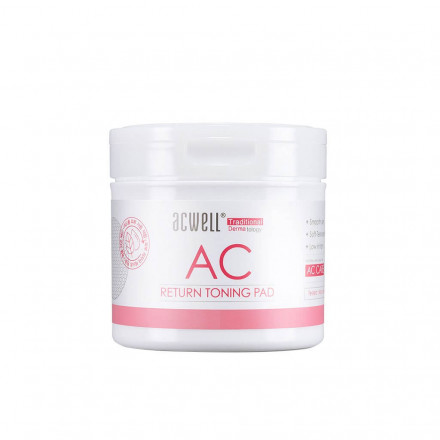 Пилинг-пэды для лица успокаивающие Acwell Return Toning Pad