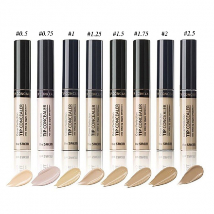 Консилер The Saem Cover Perfection Tip Concealer 0,5 Ice Beige