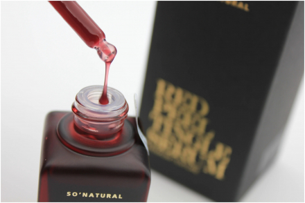 Пилинг-сыворотка для лица со спикулами So Natural Red Peel Tingle Serum Premium