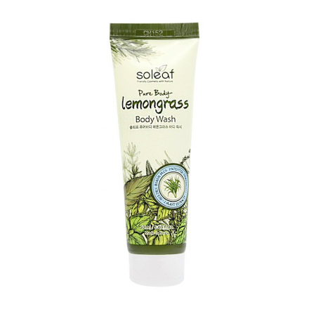 Гель для душа с лемонграссом SOLEAF Pure Body Lemongrass Body Wash