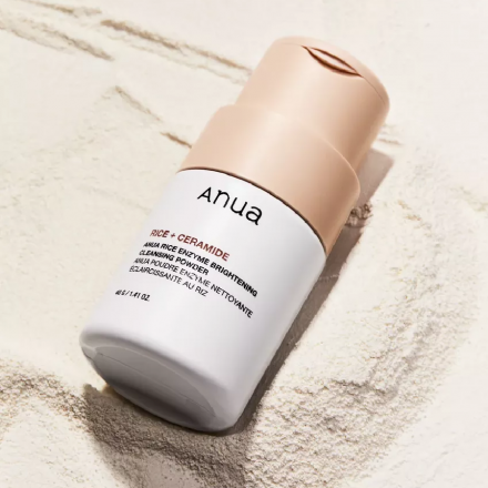 Энзимная пудра смягчающая с рисовым экстрактом Anua Rice Enzyme Brightening Cleansing Powder