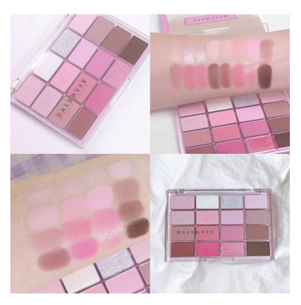 Палетка теней Wakemake Soft Blurring Eye Palette 09 High Pink Blurring