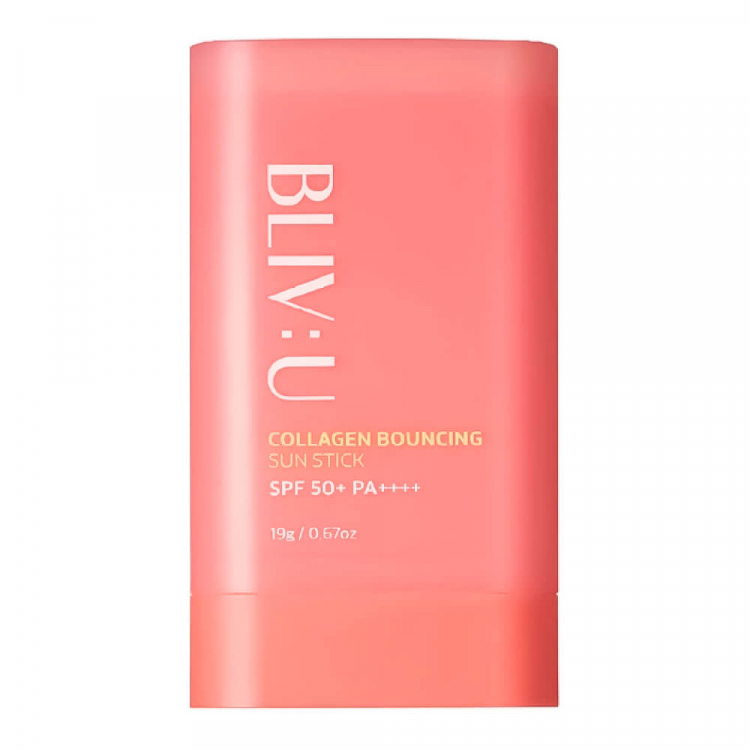 Солнцезащитный стик Bliv:U Collagen Bouncing Sun Stick SPF50+PA++++