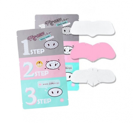 Набор для очистки пор Holika Holika Pig-Nose Clear Black Head 3-Step Kit