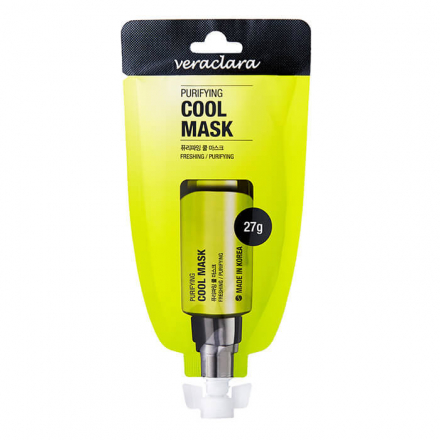 Маска-плёнка для лица охлаждающая очищающая Veraclara Purifying Cool Mask