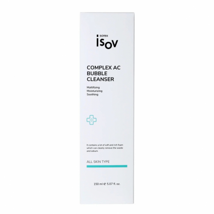 Мусс очищающий для проблемной кожи Isov Complex AC Bubble Cleanser