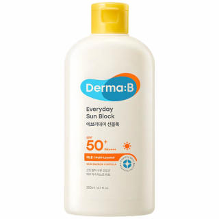 Солнцезащитный лосьон Derma:B Sun Block SPF50+ PA++++