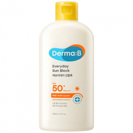 Солнцезащитный лосьон Derma:B Sun Block SPF50+ PA++++