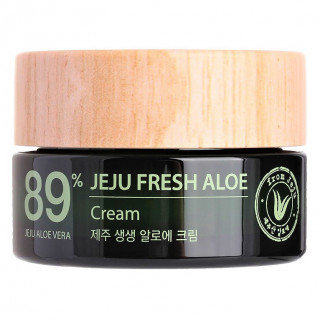  Крем для лица с алоэ The Saem Jeju Fresh Aloe Cream
