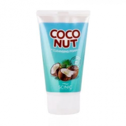 Пенка для лица питательная с кокосовым маслом SCINIC Coconut Cleansing Foam
