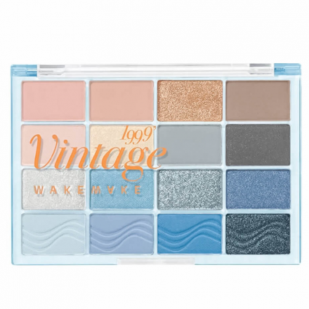 Палетка теней Wakemake Soft Blurring Eye Palette 19 Blue Sand Blurring