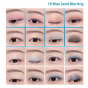 Палетка теней Wakemake Soft Blurring Eye Palette 19 Blue Sand Blurring