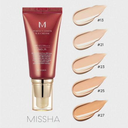 BB крем Missha M Perfect Cover BB Cream No.27