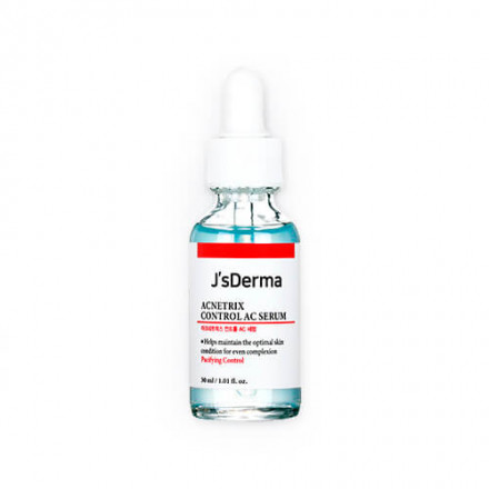 Сыворотка для лица с ниацинамидом и цинком JsDerma Acnetrix Control AC Serum
