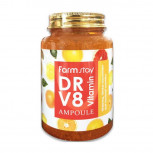  Сыворотка для лица ампульная витаминная FarmStay DR-V8 Vitamin Ampoule