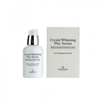 Сыворотка для лица выравнивающая тон The Skin House Crystal Whitening Plus Serum, 50 мл.