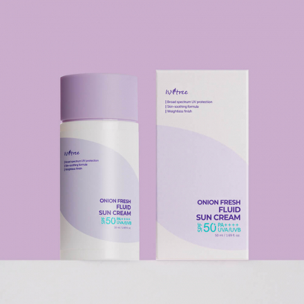 Солнцезащитный крем IsNtree Onion Fresh Fluid Sun Cream SPF50+PA++++ 