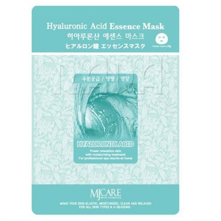 Маска тканевая для лица гиалуроновая кислота MJ CARE Hyaluronic Acid Essence Mask