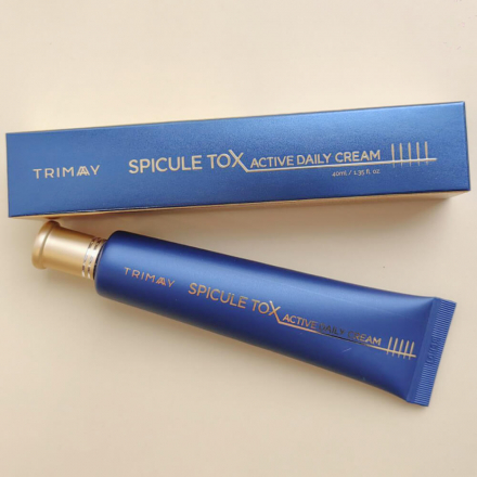 Крем для лица с микроиглами и коллагеном Trimay Spicule Tox Active Daily Cream