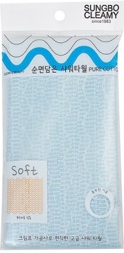 Мочалка для душа Sung Bo Cleamy Clean&amp;Beauty Pure Cotton Shower Towel