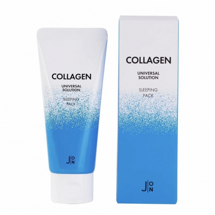 Маска для лица ночная с коллагеном J:on Collagen Universal Solution Sleeping Pack